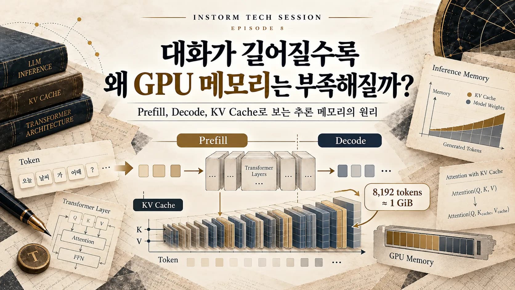 TECH SESSION 8편 | 대화가 길어질수록 왜 GPU 메모리는 부족해질까?